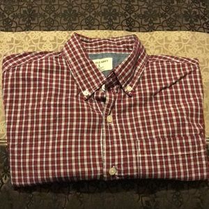 Old navy slim fit casual dress button shirt